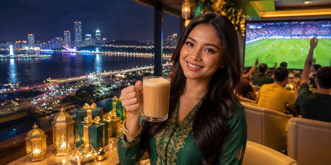 Perayaan Hari Raya bersama platform hiburan kasino myhr2u di Johor Bahru